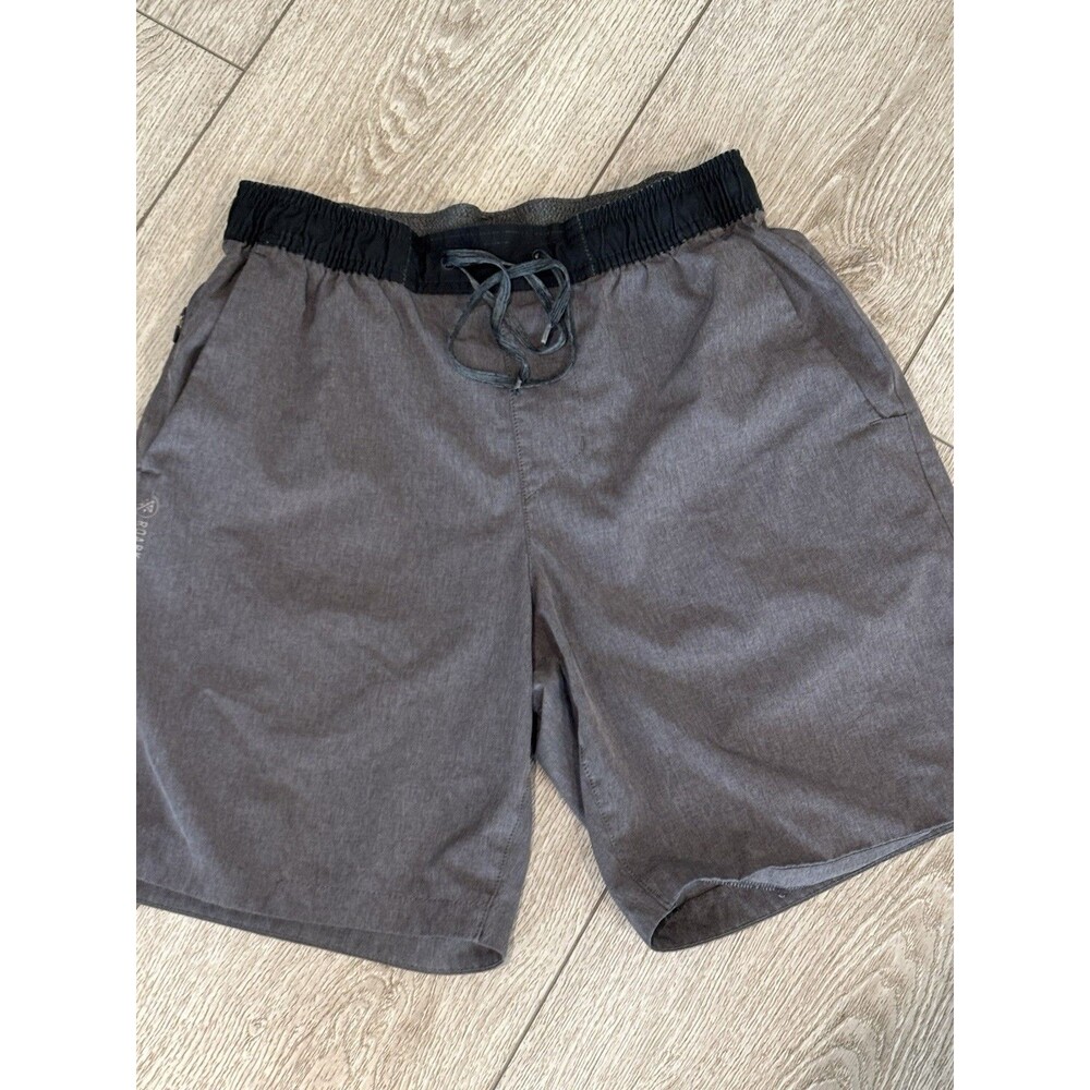 ROARK Run Amok Shorts Mens Small Gym Athletic Running Grey Unlined‎